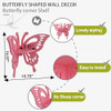 Pink Butterfly Corner Shelf