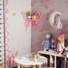 Pink Butterfly Corner Shelf