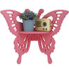 Pink Butterfly Corner Shelf