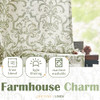 Baroque | Sage Green on Flax