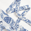 Paisley | Blue on White