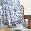 Paisley | Blue on White