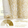 Baroque | Mustard Yellow on Flax