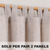 Linen,tab Top