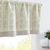 Boho Green on Beige