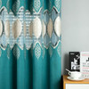 Bright Aqua-curtain