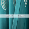 Bright Aqua-curtain