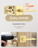 Passage Lock (Keyless)Corridors/wardrobes