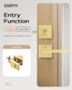 Entry with Single Cylinder Deadbolt