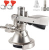 Includes stainless steel clamps