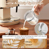 White Glass Milk Frother