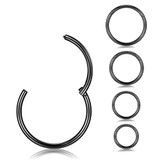 5 Pcs Black Nose Rings
