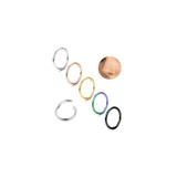 Rose Gold, Silver, Gold, Black