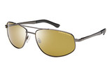 Gunmetal Frame/Gold Brown Lens