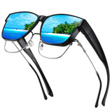 Blue Mirror Lens