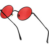 Black/Clear Red