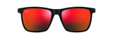 Black Matte/Hawaii Lava Polarized