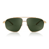 001 Gold Frame/Dark Green Lens