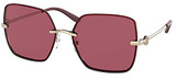 Gold/Bordeaux Solid-329769