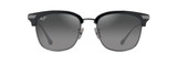 Shiny Black W/Dark Silver/Neutral Grey Polarized