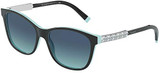 Black on Tiffany Blue