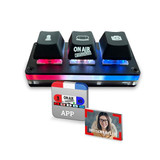 3 Indicator Lights, Unlimited Color Combinations