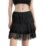 A1 Black Lace Skirt