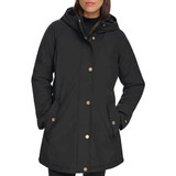 Hooded a Line Black