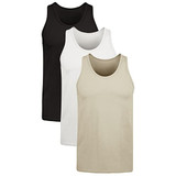 White/Tan/Black