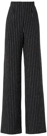Black/Camel Pinstripe