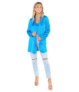Blue Luxe Satin