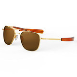 23k Gold / American Tan Polarized 55mm