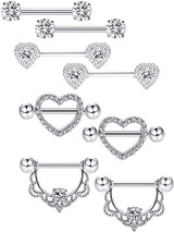 Silver Bar and White Zirconia