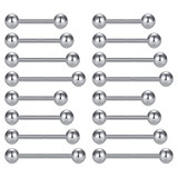 16pcs,silver(Ball)