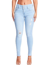 Medium Blue Rips Medium Blue Rips