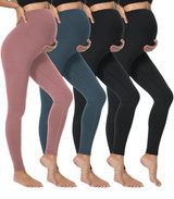 2 Black 1 Pink 1 Blue ( Leggings )