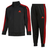 Black With Bright Red