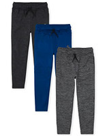 Black/Blue/Heather Gray 3-pack