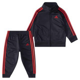Black With Bright Red