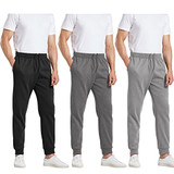 3 Pack Black, Heather Charcoal, Heather Grey