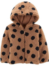 Black Brown Polka Dot