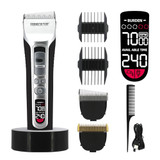 Black+silver Cordless Hair Clipper