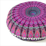 A Purple Mandala Round