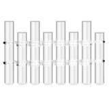 4 Tall Vases and 4 Short Vases