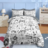 Black and White Gamepad 4