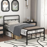 Modern Headboard Black