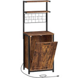 Rustic Brown and Black