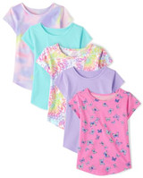 Butterflies/Tie Dye/Solids 5-pack