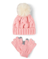 Fuzzy Pink Cable Set