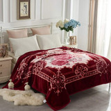Flower/Burgundy